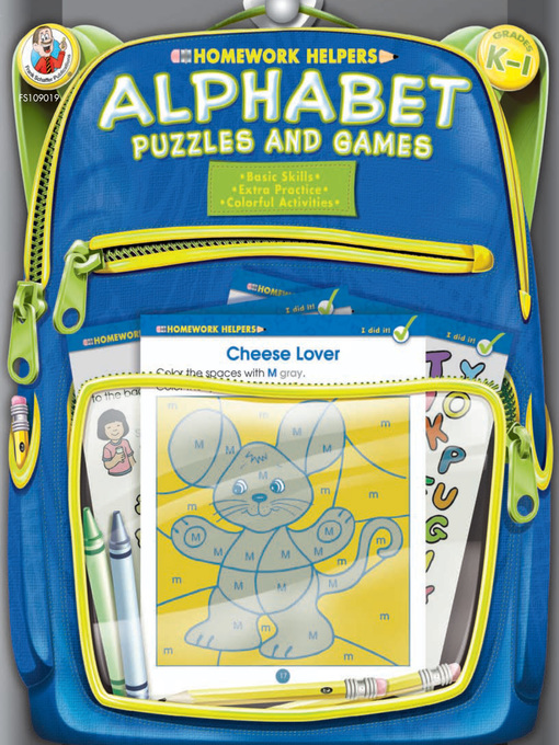 Title details for Alphabet Puzzles and Games, Grades K--1 by Frank Schaffer Publications - Available
